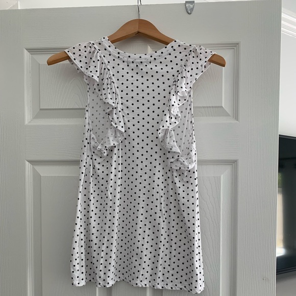 Gibson Bonita Ruffled Tank - Picture 7 of 8